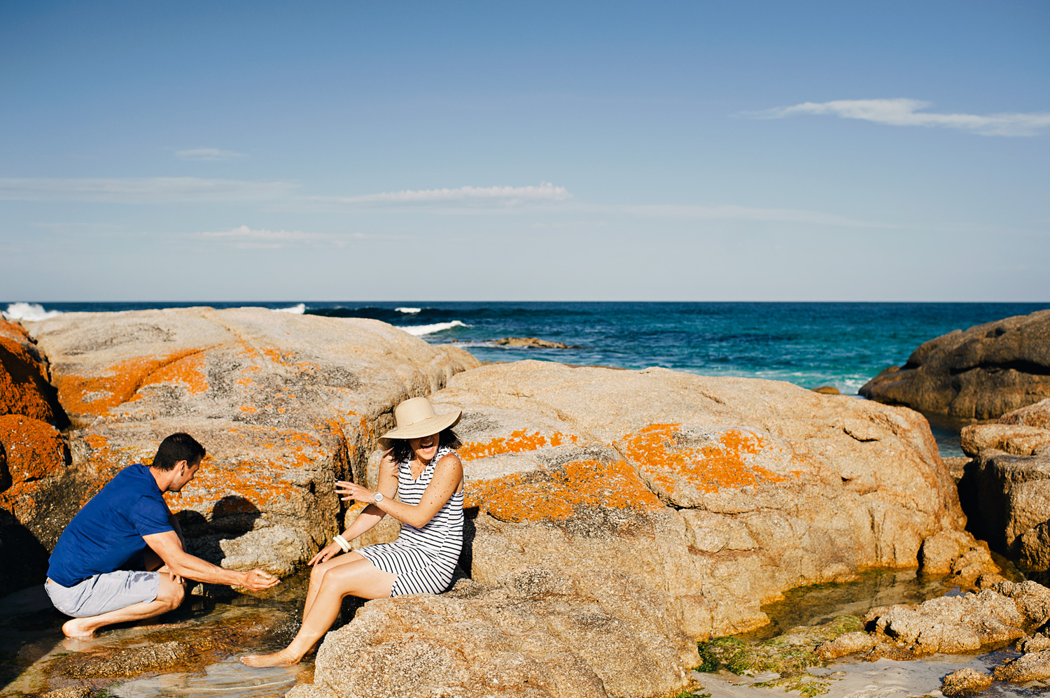 Scamander to St Helens, Binalong Bay and the Bay of Fires 